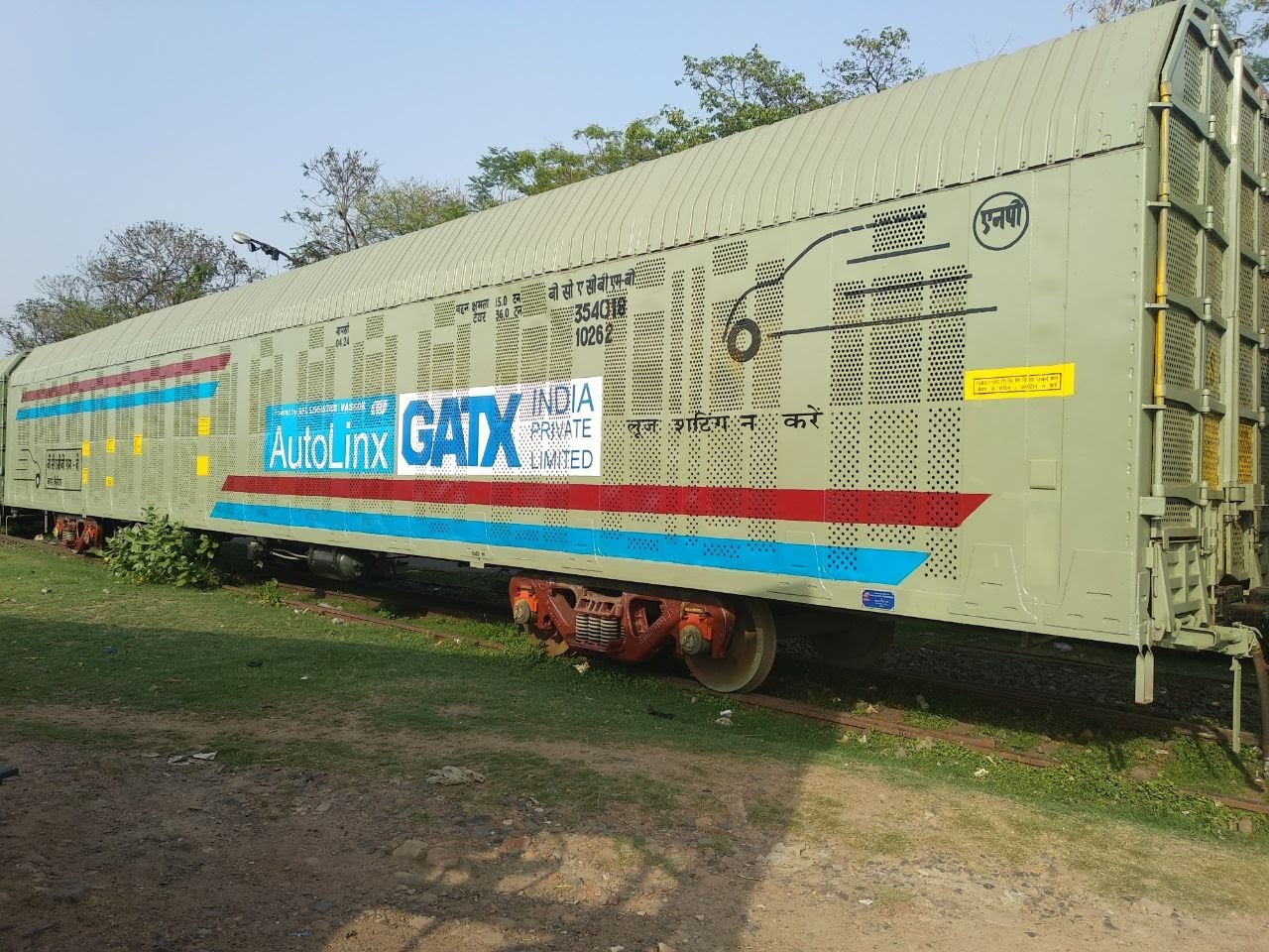 Bogie Covered Auto Rake Double Decker Wagon 'BCACBM-B' | GATX India ...